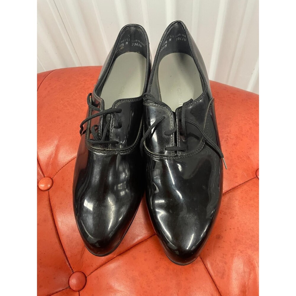 PIERRE CARDIN FORMAL BLACK SHOES FOR MEN, Sz 10.5M, Good Condition, Laced, Shiny